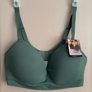 MAIDENFORM SEAMLESS BRALETTE 3XL ADJ STRAPS PADDED COMFORT BAND SHAPING NWT